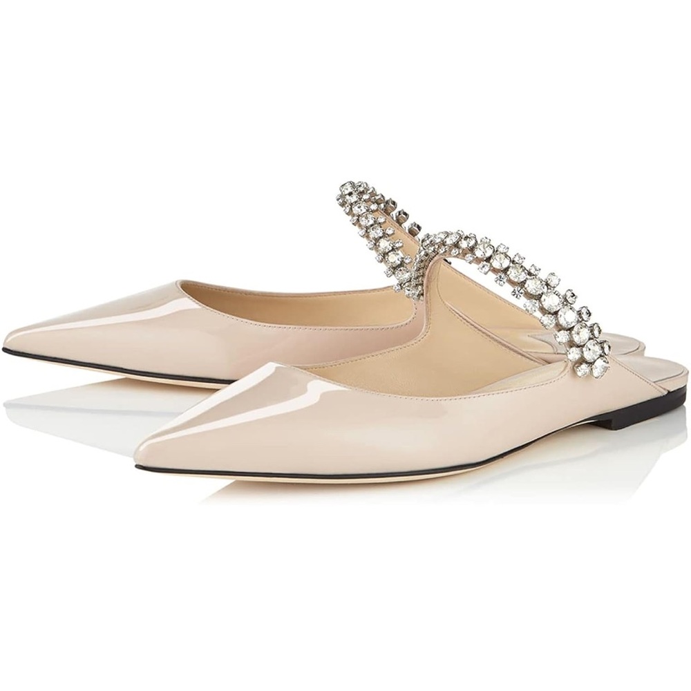 NWT AMAZON Light Pink Mary Jane Mule Size 9
